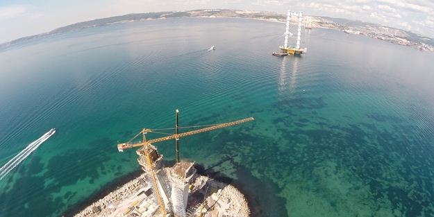 İzmit Körfez Geçişi Asma Köprüsü 2015'te açılıyor