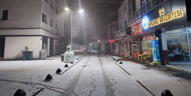 Zonguldak ve Sakarya'da kar yağışı