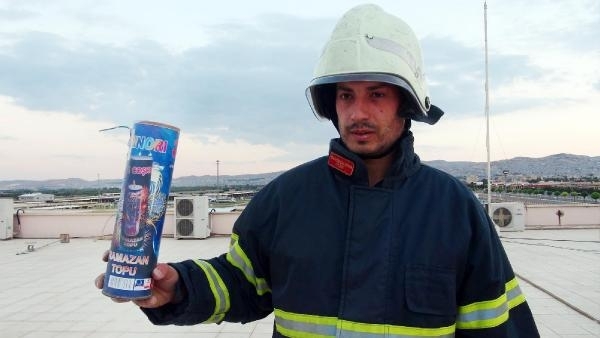 Zonguldak'ın ardından Şanlıurfa'da da Ramazan topu yerine ses bombası