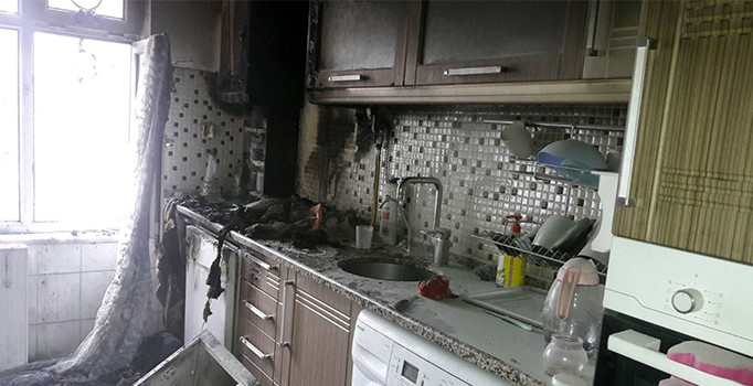 Zonguldak’ın Çaycuma ilçesinde ocakta unutulan yemek faciaya neden oluyordu