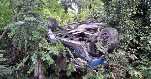 Zonguldak’ta 50 metreden uçtu, burnu dahi kanamadan çıktı