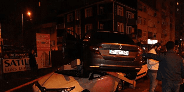Zonguldak'ta ağızları açık bırakan kaza