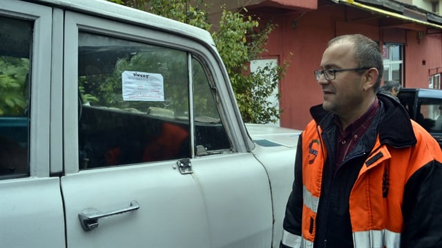 Zonguldak'ta aynasını çalanları bu notla uyardı