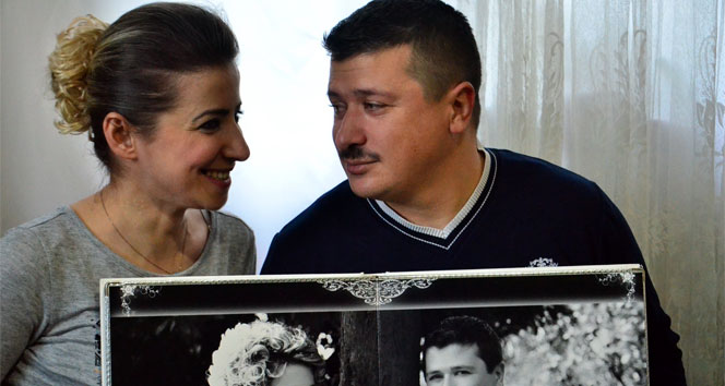 Zonguldak’ta eşinin böbreği ile hayata tutundu