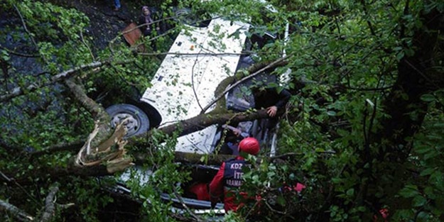 Zonguldak'ta feci kaza! Çok sayıda ölü ve yaralı var
