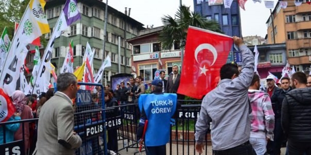 Zonguldak'ta karşı karşıya geldiler!