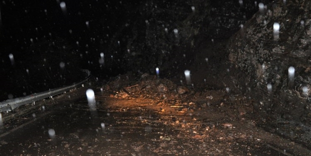 Zonguldak'ta Heyelan