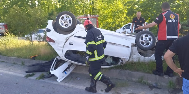 Zonguldak'ta kaza: 3 yaralı