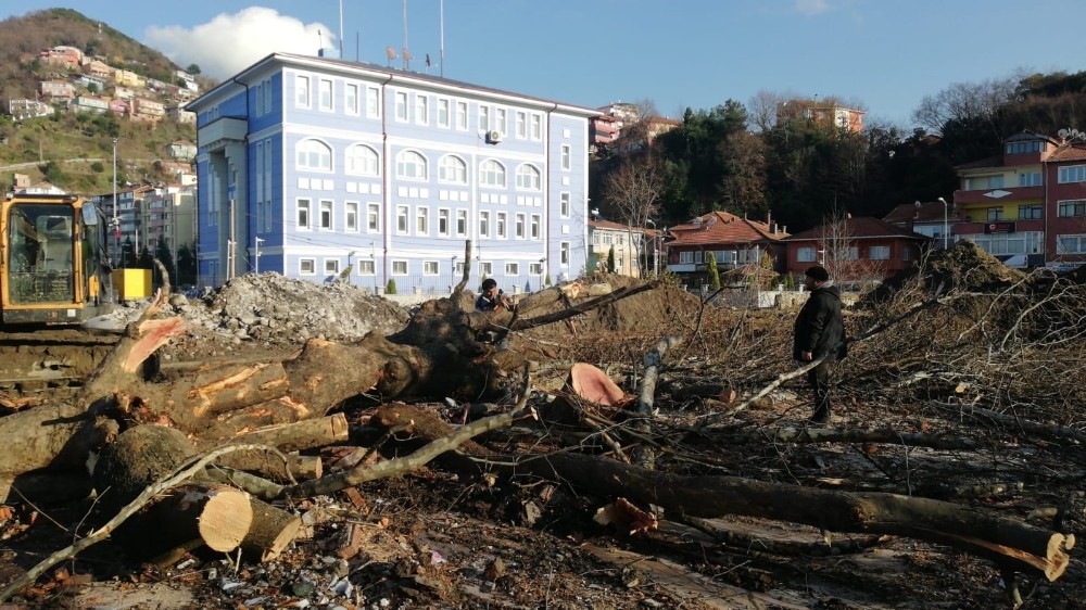 Zonguldak’ta kazıda bulunan top mermileri imha edildi 
