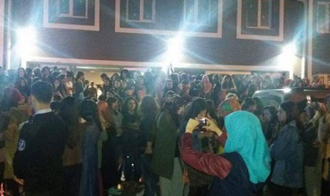 Zonguldak'ta kız yurdunu karıştıran olay!