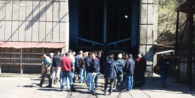 Zonguldak'ta kömür madeninde göçük! 4 yaralı