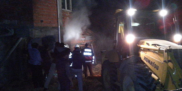 Zonguldak'ta korkutan yangın!