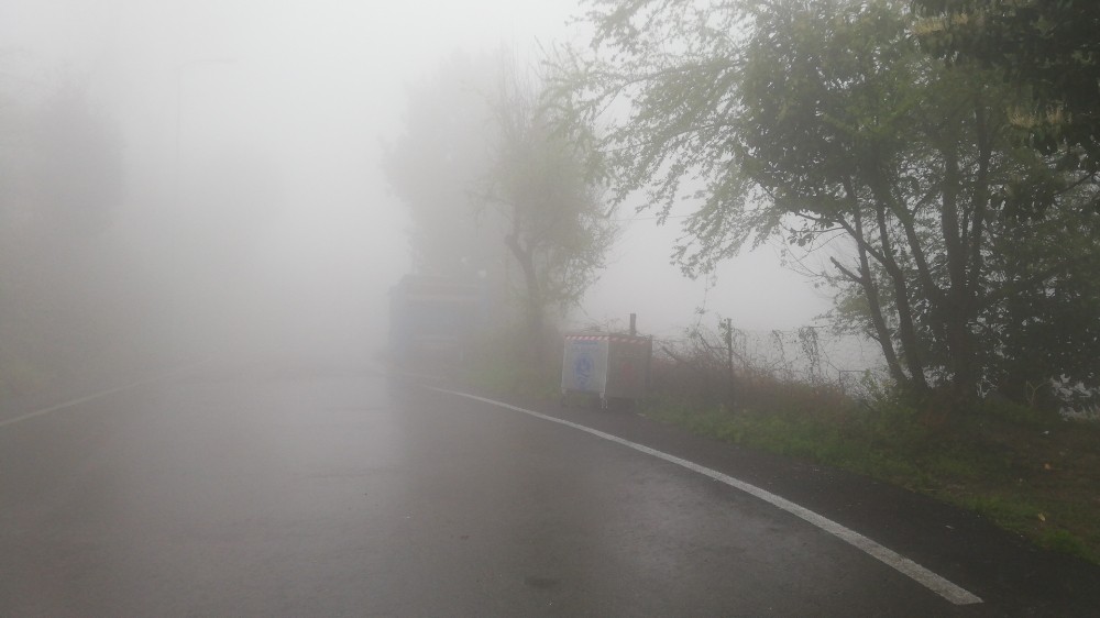 Zonguldak’ta sis etkili oldu 