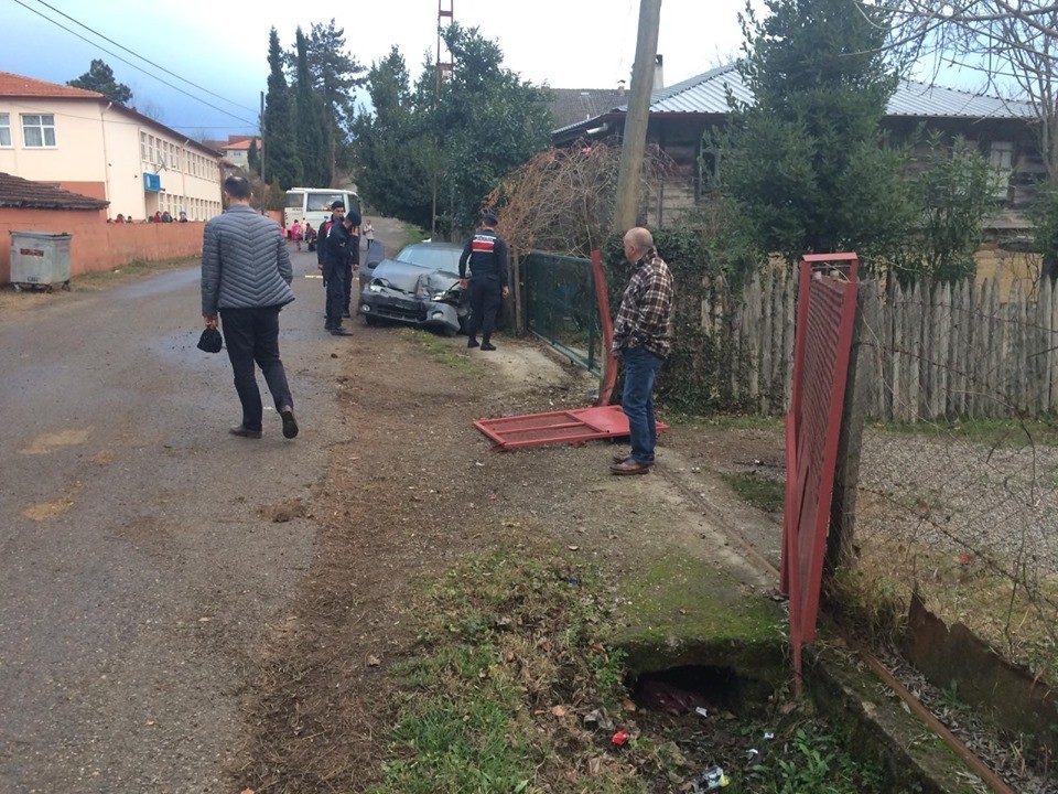 Zonguldak’ta trafik kazası 