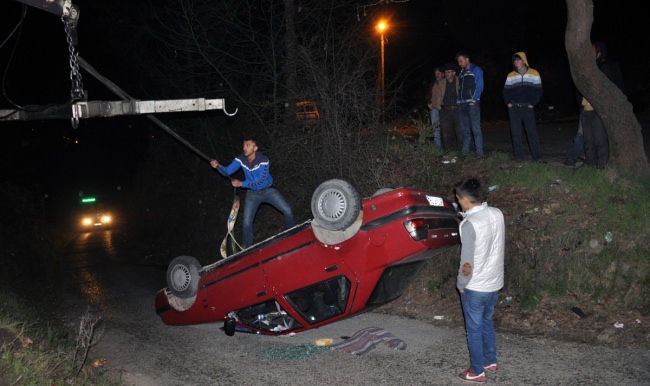 Zonguldak'ta trafik kazası: 4 yaralı