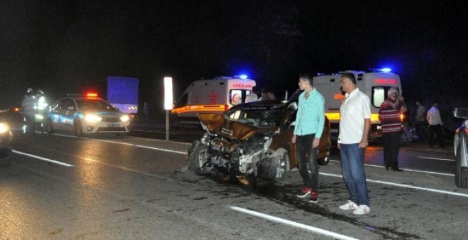Zonguldak'ta zincirleme kaza: 6 kişi yaralandı