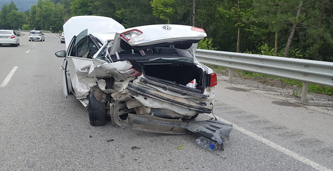 Zonguldak'ta zincirleme trafik kazası: 6 kişi yaralı