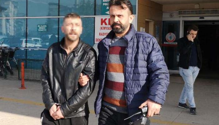 Zorla aracına aldı, döverek gasp etti ve yola kenarına attı