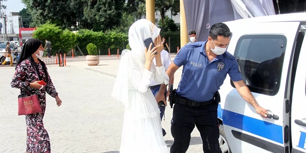 'Zorla evlendiriliyorum' diye polisten yardım isteyen genç kadın ifadesini değiştirdi