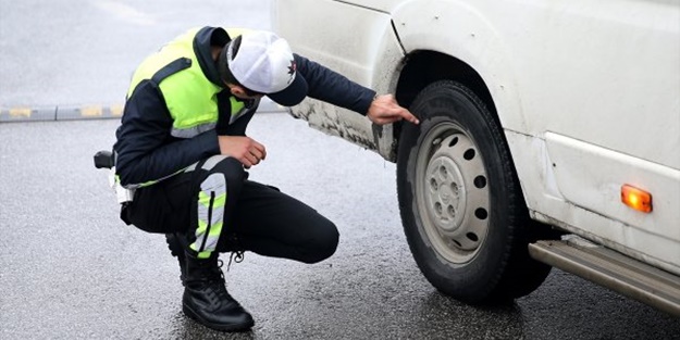 Zorunlu kış lastiği uygulaması başladı