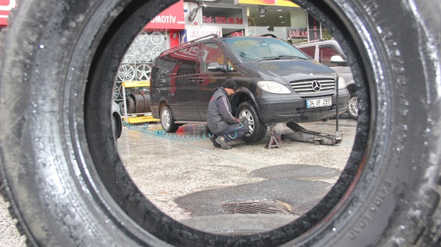 Zorunlu kış lastiğinde zamlı tarife yarın başlıyor