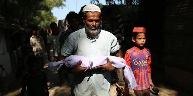 Zulüm gören Arakanlı Müslümanlar Bangladeş'e sığınıyor!