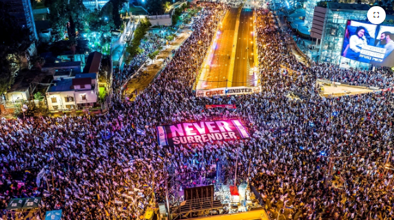 Zulümle abad olanın ahiri berbad olur! İsrail’de iç savaş korkusu: Yüz binler sokaklarda