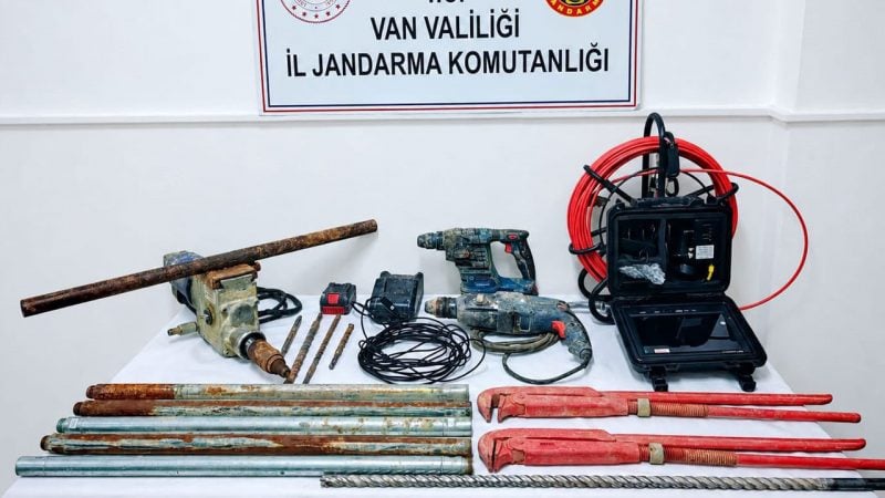 1. derece sit alanında kaçak kazı!