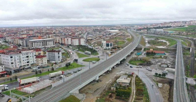 153 kilometrelik Çerkezköy-Kapıkule hızlı tren kesimi 9 Ekim'de hizmete açılıyor