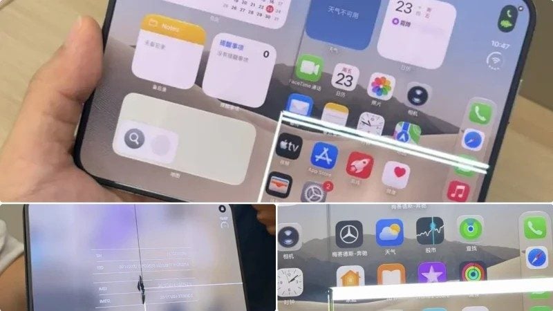 230 bin lira verip rezil oldular! Apple’ın fiyasko katlanabilir telefonu elinde patladı: Ekranı çatır çatır kırılıyor!