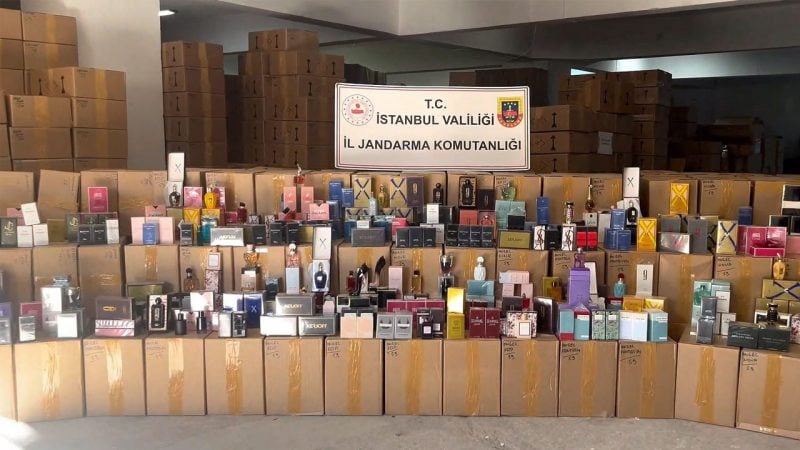350 milyon liralık sahte parfüm yapmışlar! Operasyonun detayları belli oldu