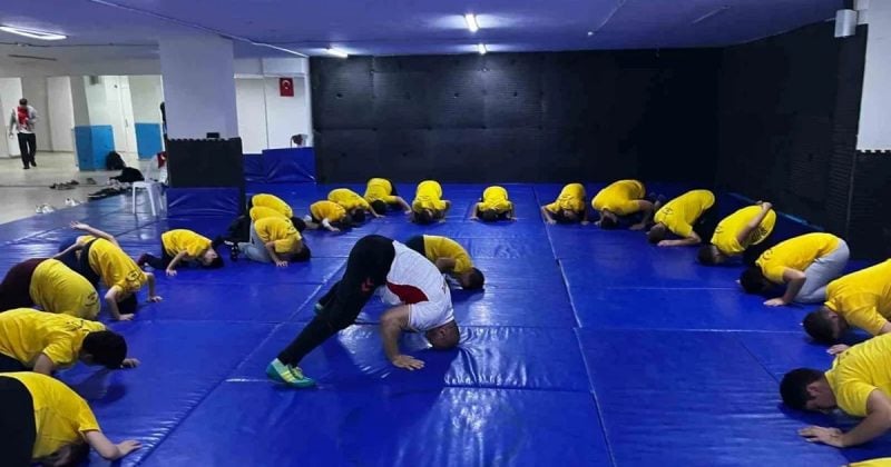 50 yaşındaki itfaiyeci Kahveciler, veteranlarda dünya şampiyonu oldu
