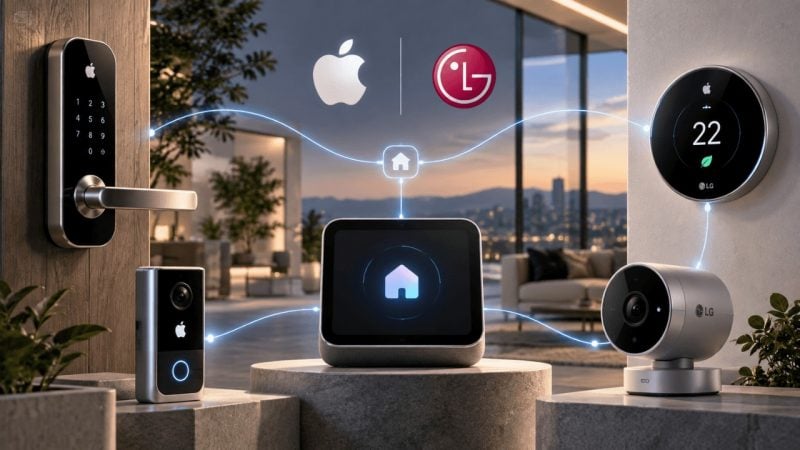 Apple'dan teknoloji dünyasını sallayacak ortaklık! LG ile el ele verip akıllı ev pazarını ele geçirecekler