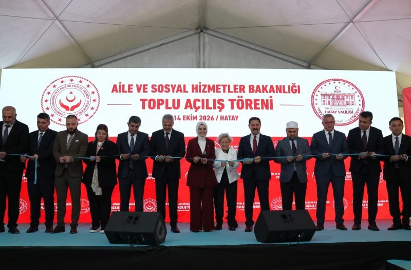 Bakan Mahinur Özdemir Göktaş sosyal hizmetler tesislerini açtı