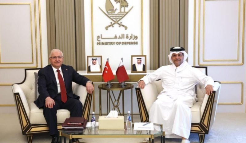 Bakan Yaşar Güler, Katarlı mevkidaşıyla görüştü