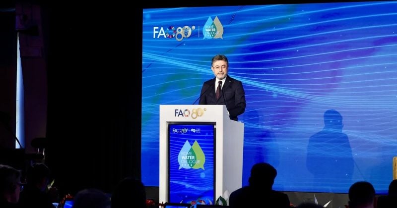 Bakan Yumaklı Roma'da 10 yıllık Ulusal Su Planı'nı anlattı, erken uyarıda hedef 2027