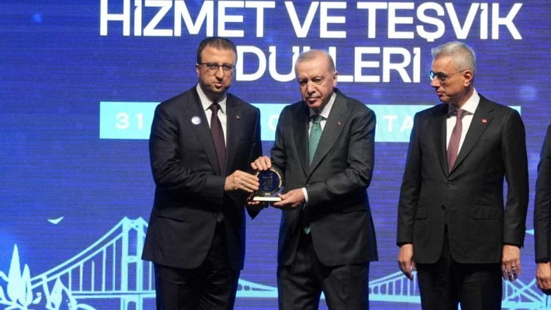 Başkan Erdoğan'dan ASELSAN'a ödül