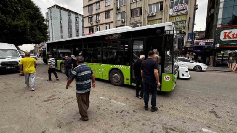 Belediye otobüsünün tekerleği yerinden fırladı! İller farklı zihniyet aynı