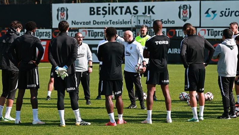 Beşiktaş'ta Crystal Palace mesaisi başladı