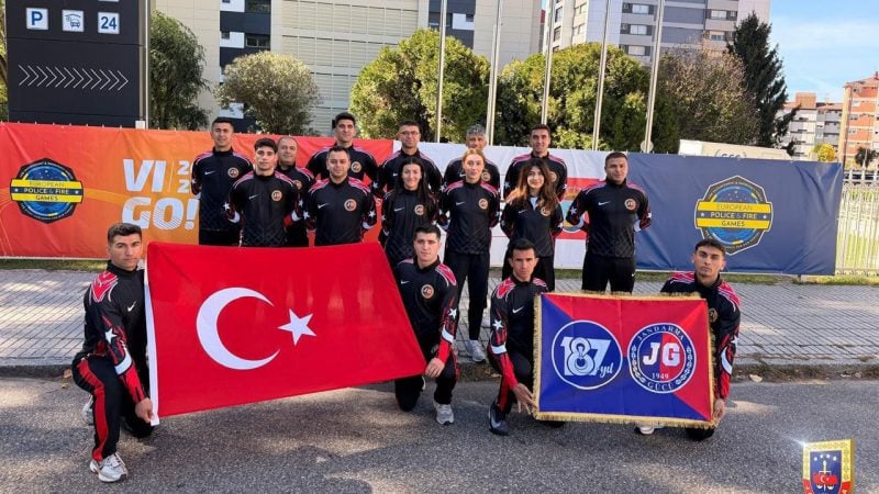 Büyük başarı! Jandarma Gücü İspanya’dan 101 madalyayla döndü