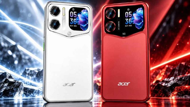 Çift ekranlı yeni Android telefon sahneye çıktı! Acer Sospiro A70’in özellikleri göz doldurdu!