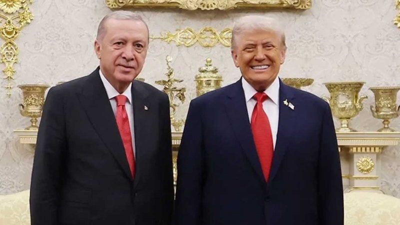 Cumhurbaşkanı Erdoğan ABD Başkanı Trump ile görüştü