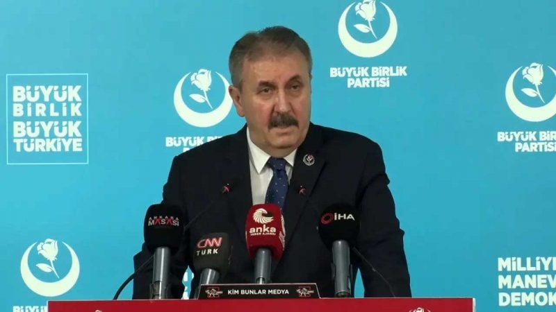 Destici'den taziye mesajı