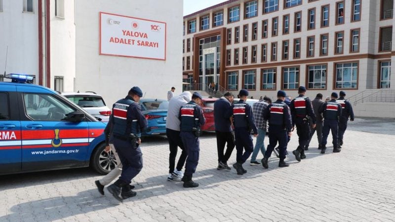 Dolandırıcılık operasyonuna 6 tutuklama
