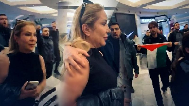 Duyarlı Müslümanlar şeytan kovalar gibi kovalamıştı! Azgın siyonist ile müşterileri Cumhurbaşkanı Erdoğan'ı bile tehdit etmiş!
