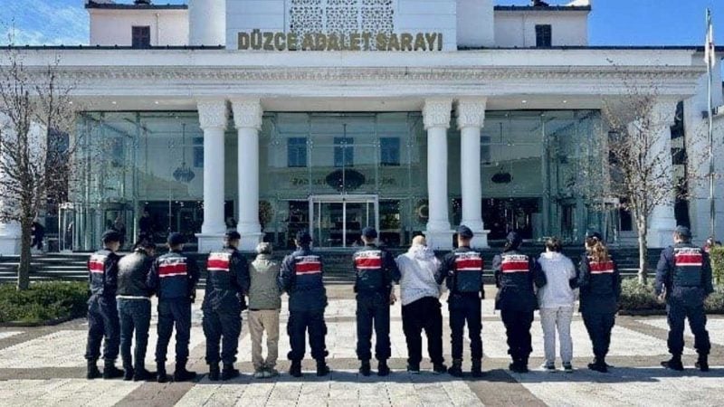 Düzce, Ankara, Adana, Antalya, Osmaniye ve Manisa'da eş zamanlı operasyonu