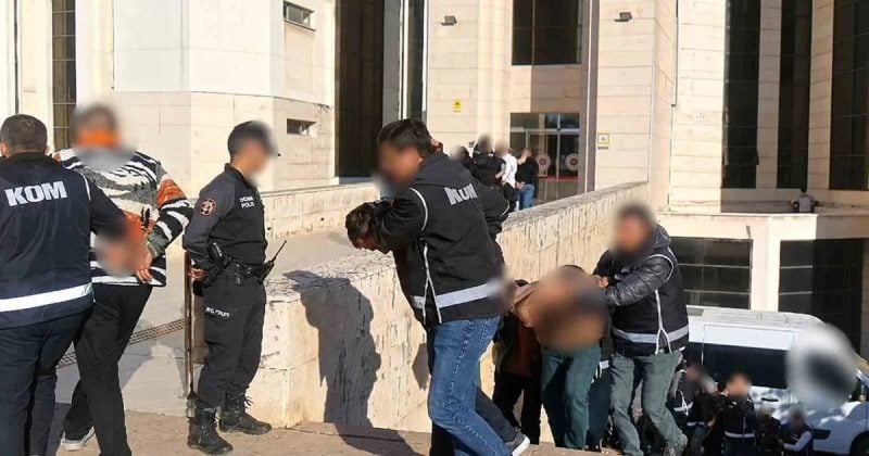 Edremit'teki iş yeri saldırıları soruşturmasında 15 gözaltı, 13 tutuklama