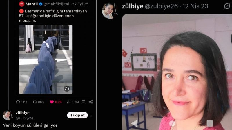 Hafız kızlara ‘koyun sürüleri’ diyen İslam düşmanı öğretmene suç duyurusu!