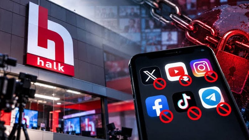 Halk TV’nin sosyal medya hesaplarına erişim engeli getirildi
