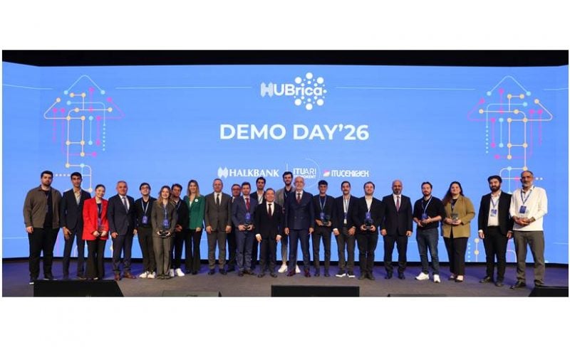 Halkbank HUBrica Demo Day'de 10 Girişimi Yatırımcılarla Buluşturdu